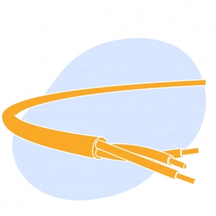 Кабель универсальный многожильный 10x1 мм2 КУСИЛ-ВЭКнг(A)-FRLS