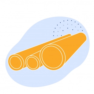 Труба нержавеющая электросварная 920х20 мм 12Х18Н10Т ГОСТ 10704-91