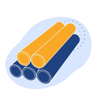 Труба нержавеющая шлифованная 42х1.2 мм 10Х18Н10Т ГОСТ 11068-81