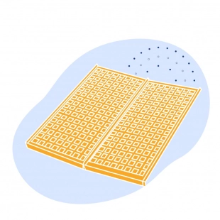 Сетка для грохотов ГОСТ 3306-88 60x6x4500x1750 мм