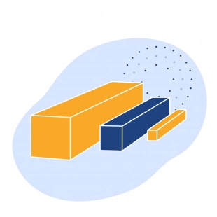 Пруток стальной квадратный 200 мм ст45 ГОСТ 2591-2006