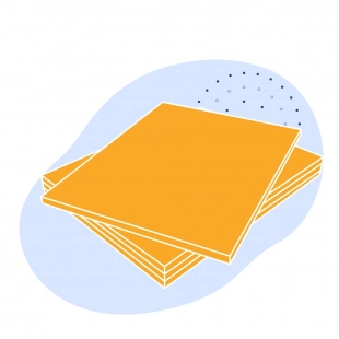 Текстолит листовой электротехнический 0.8 мм Б ГОСТ 2910-74