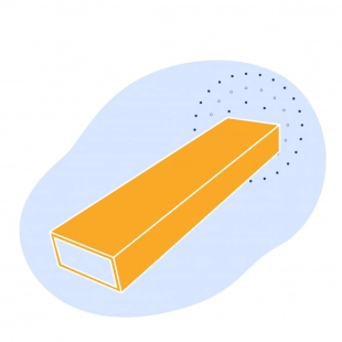Труба стальная профильная прямоугольная 80х60х4х12000 мм Ст3Пс/Сп ГОСТ 8645-68