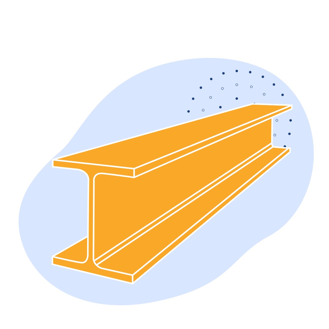 Балка специальная Б2 Ст3 ГОСТ 8239