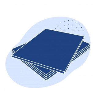 Текстолит листовой электротехнический 0.8 мм Б ГОСТ 2910-74